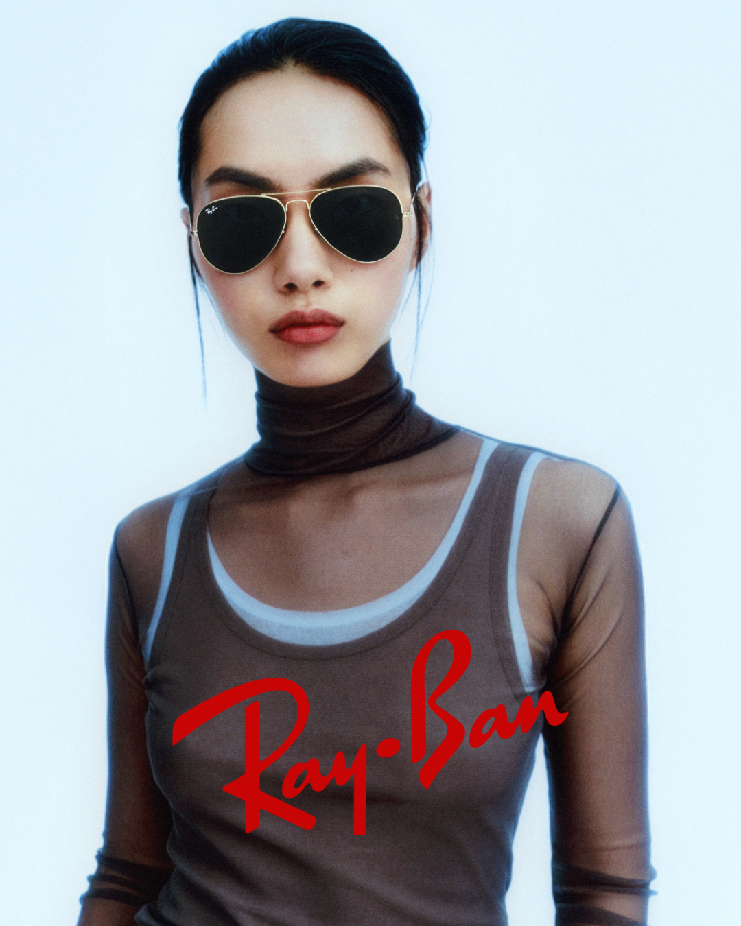 Ray Ban AVIATOR Sun Glasses Woman