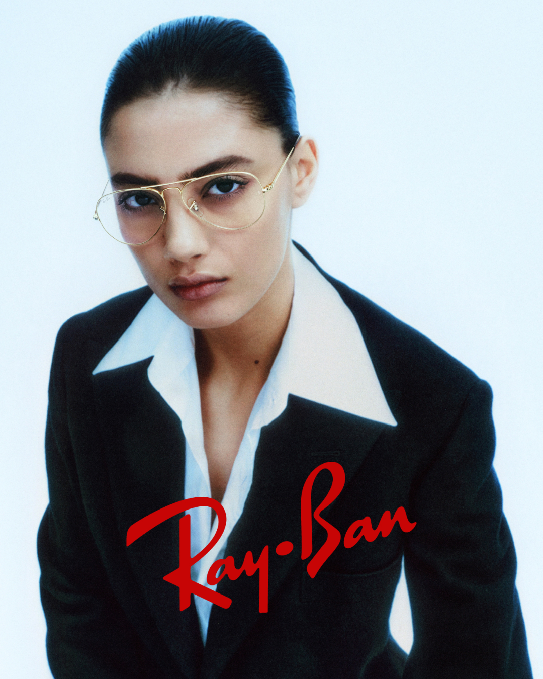 Ray Ban AVIATOR Optical Glasses Woman